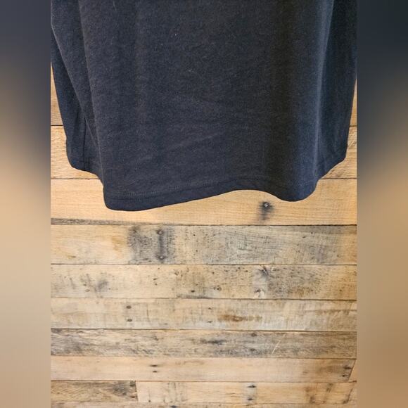 Wrangler Retro Women's Charcoal Colored Graphic Saddle Shirt Size L NWT - Picture 7 of 13